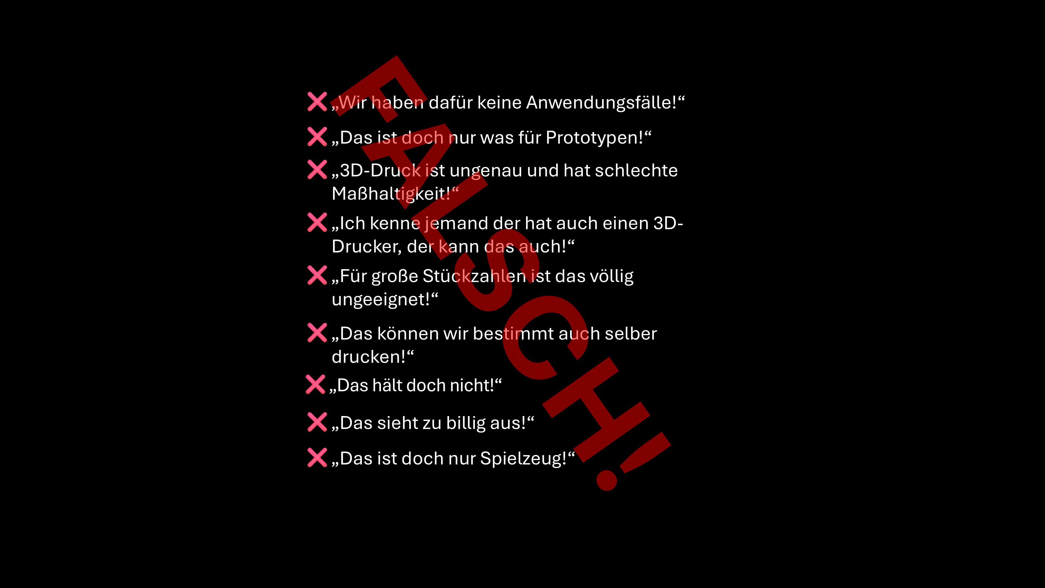3D-Druck, neunziggrad