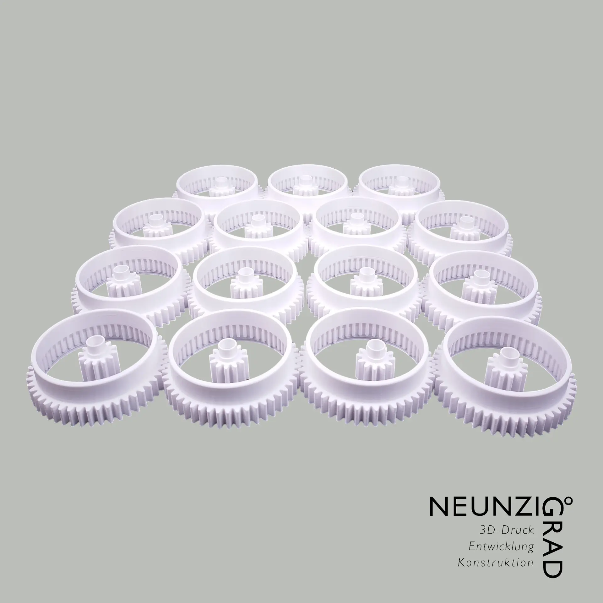 Igus-3D-Druck Zahnräder